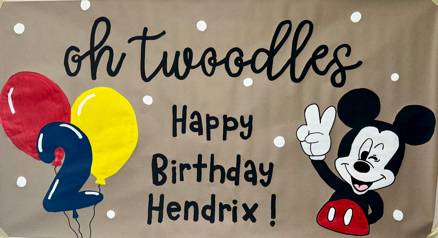 Birthday Banners - Custom