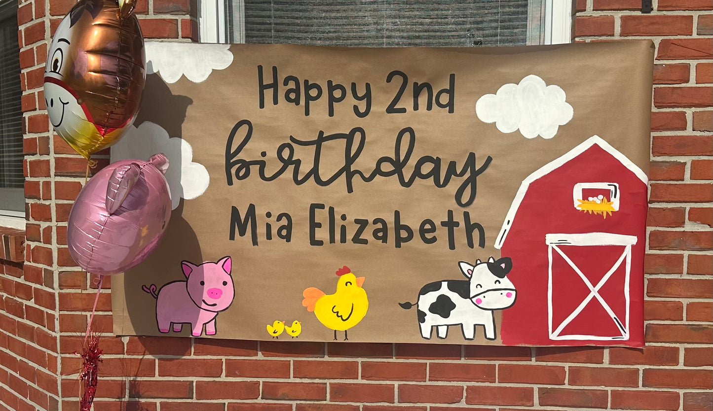 Birthday Banners - Custom